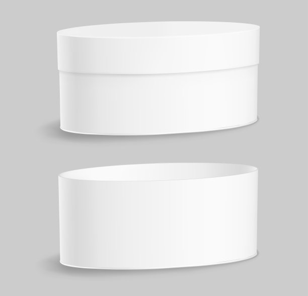 椭圆形金属罐，可以用来装食物、饼干和礼物。图片下载