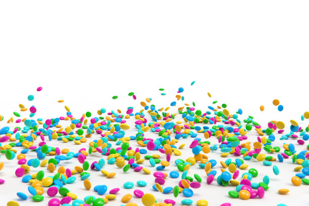 彩色巧克力豆糖果在白色背景的股票照片图片下载
