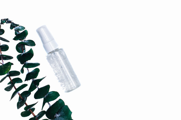 透明质酸瓶。胶原蛋白的解决方案。图片下载