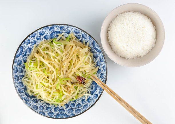 中国菜炒土豆丝图片下载