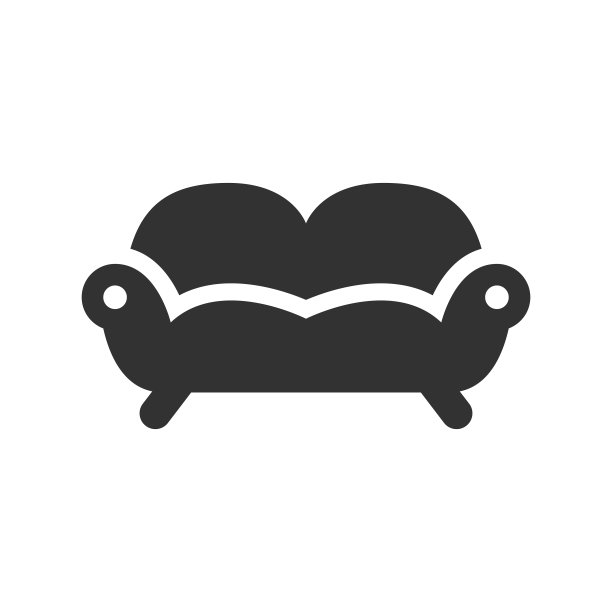 沙发上的图标图片下载