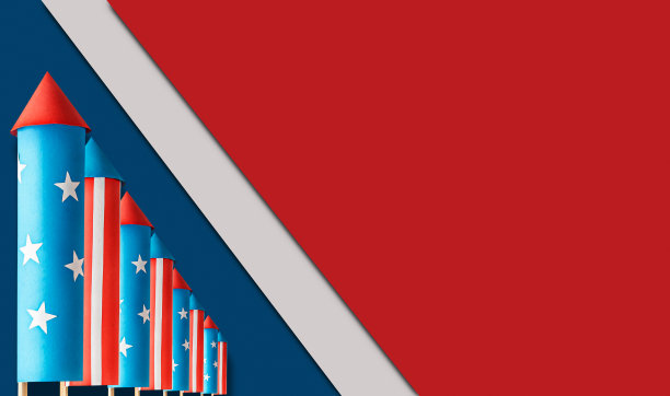 美国独立日庆祝标语图片下载