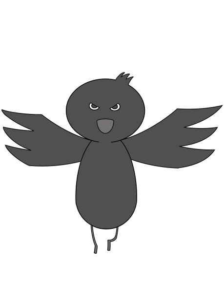 乌鸦的性格图片下载