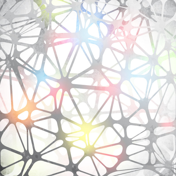 神经元细胞-神经元细胞网络的医学说明。人工神经网络技术科学医学云计算。AI 3D抽象生物系统。向量的背景。图片下载