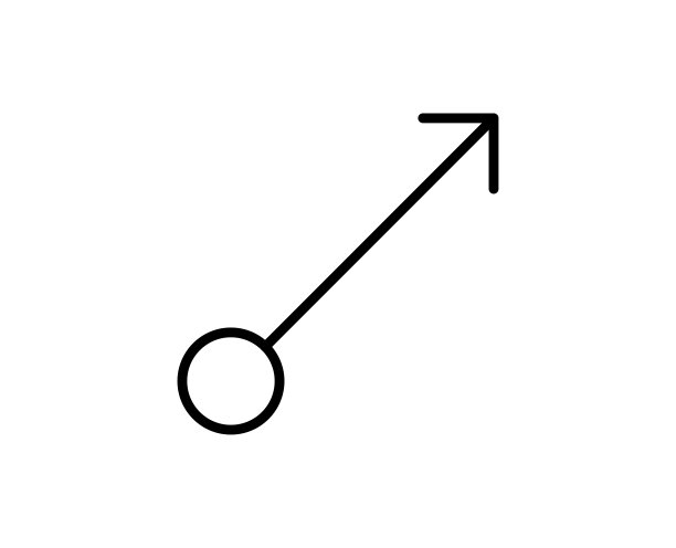 箭头线条图标图片下载