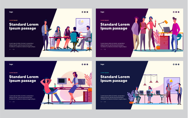 企业头脑风暴组图片下载