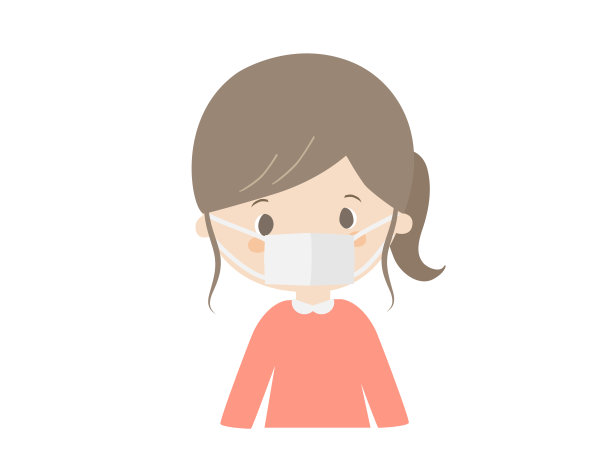 戴面具的女孩图片下载