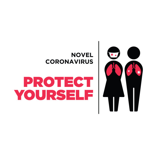 COVID-19平板风格库存插图。Covid-19载体说明图片下载