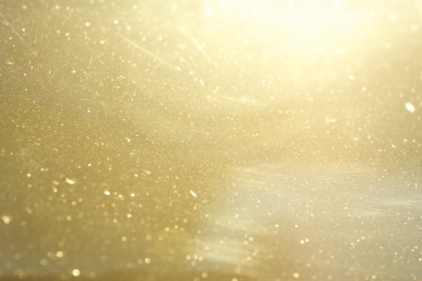 抽象的黄金背景复古散景图片下载