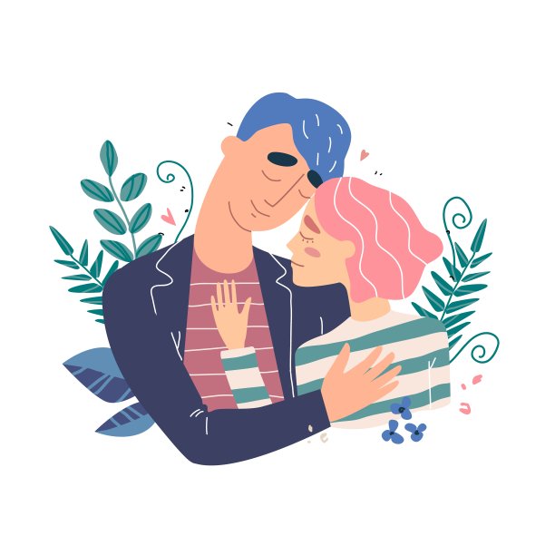 情侣拥抱，幸福家庭概念图片下载