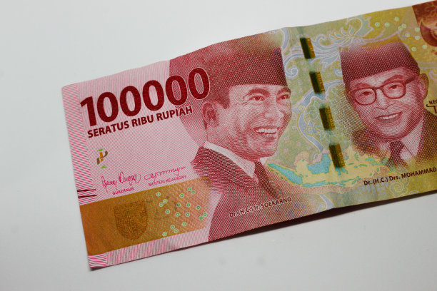 十万卢比。印尼盾是印尼的官方货币。图片下载