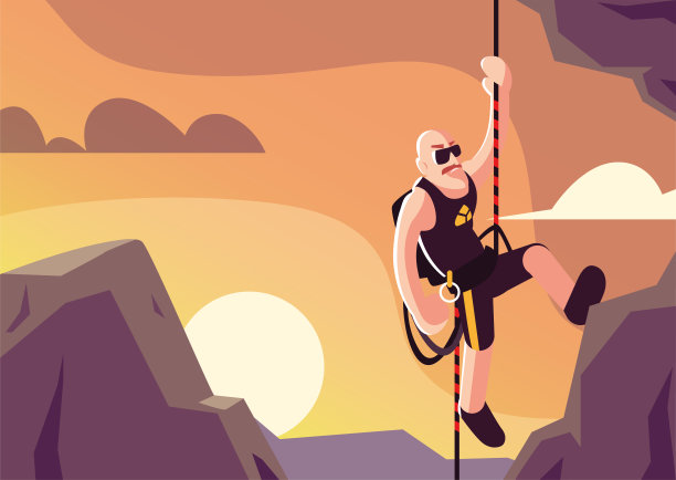 男人在爬山图片下载