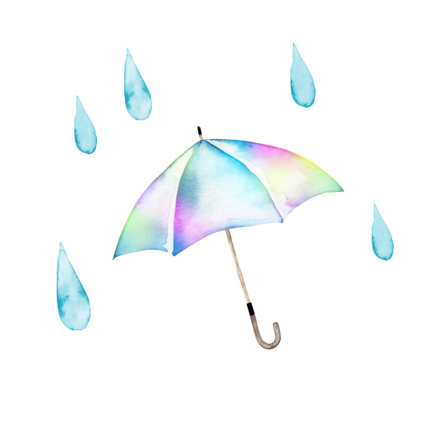 雨季的伞图片下载