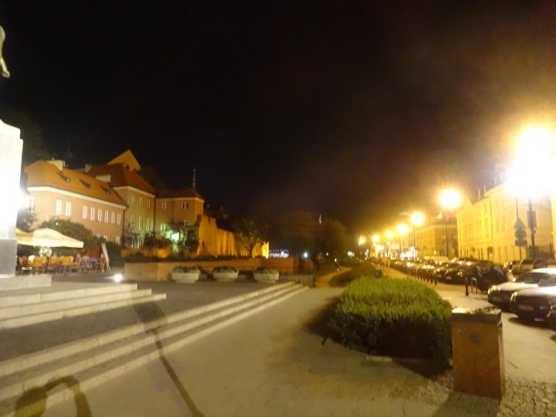 波兰华沙老城广场图片下载