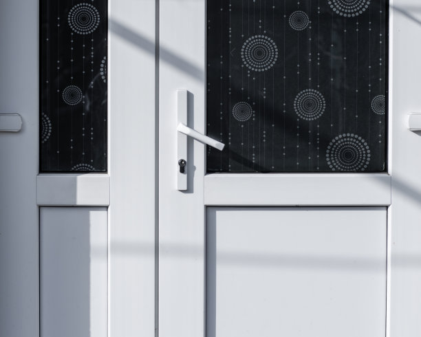 新房子的前门特写图片下载