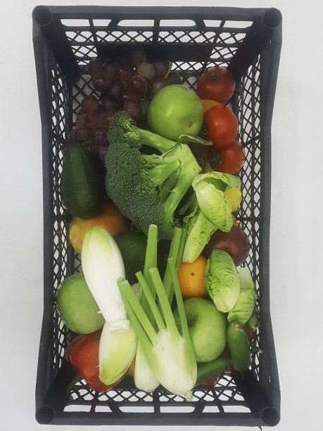 新鲜有机水果和蔬菜图片下载