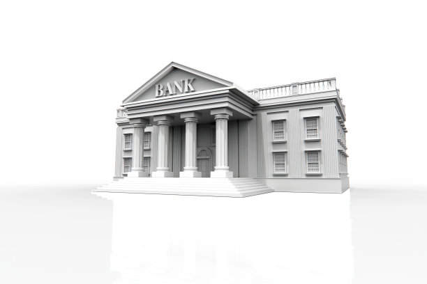 商业和金融概念银行大楼股票照片图片下载