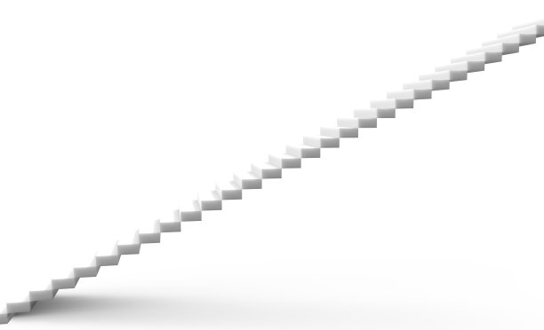 楼梯到上部隔离的3d渲染图片下载