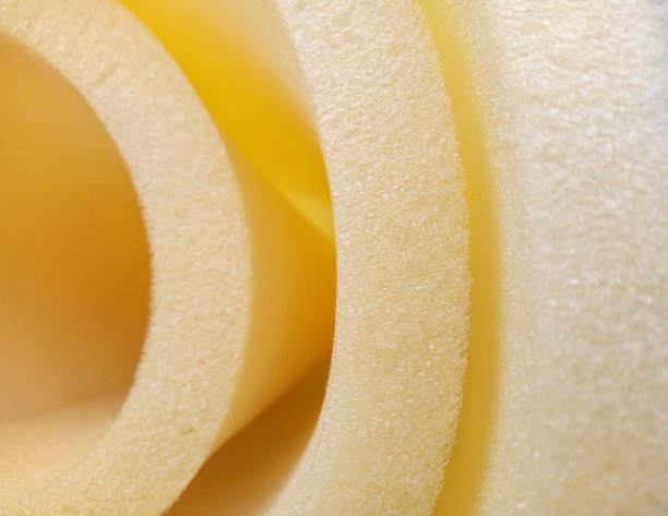 黄色的海绵泡沫图片下载