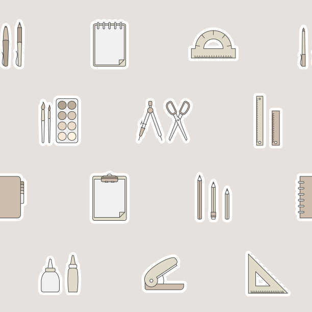 文具背景02-04图片下载