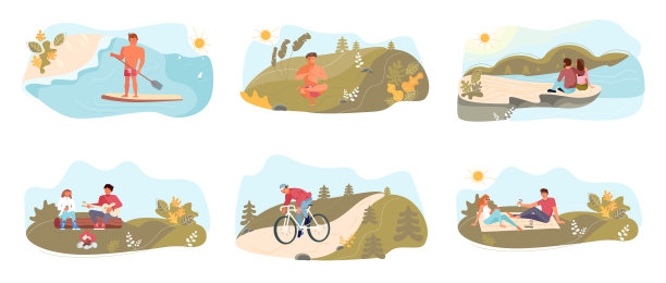 一套夏季表演活动图片下载