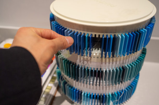 蓝色芯片图片下载