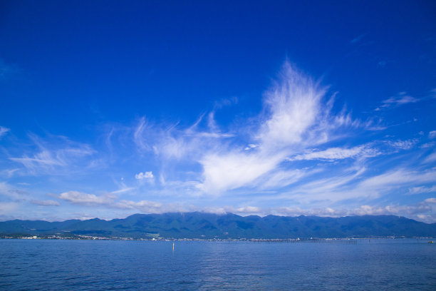 日本滋贺县Omihachiman的琵琶湖图片下载