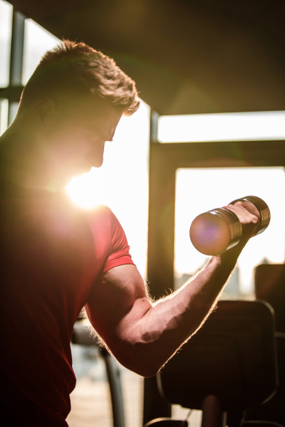 在日常锻炼中获得强壮的手臂图片下载