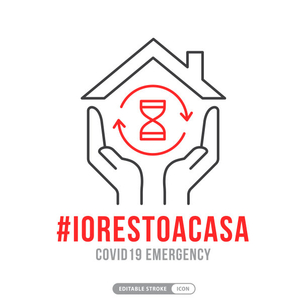 家用量子-矢量图标插图在意大利语图片下载