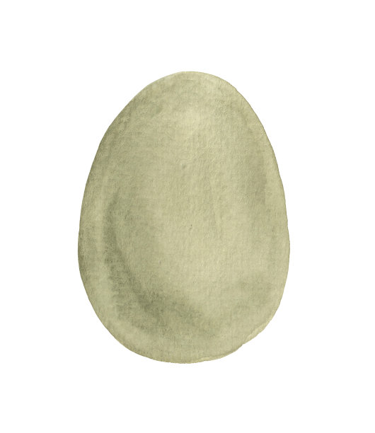 水彩家禽的蛋图片下载