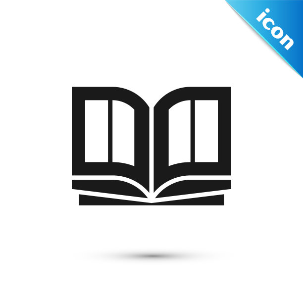 灰色神圣的圣经书图标孤立在白色的背景。矢量图图片下载