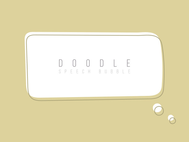 色彩言语泡泡的绘画风格。带有短语和文本信息空间的对话框窗口。矢量图图片下载