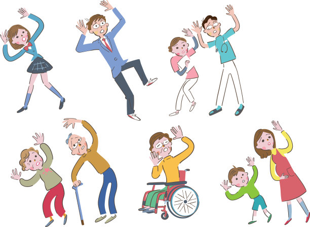 恐惧中的人图片下载