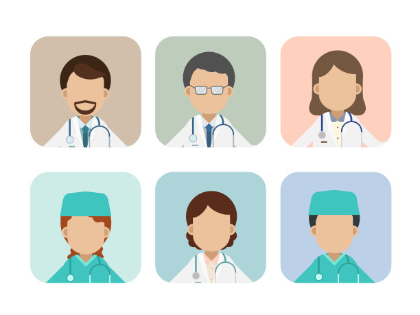 一套医生和外科医生图片下载