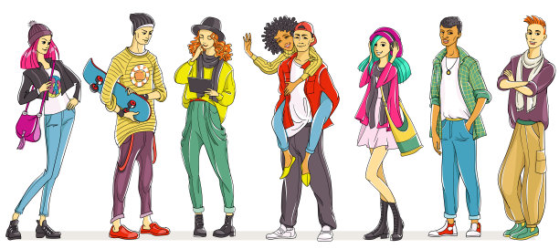 城市青年图片下载