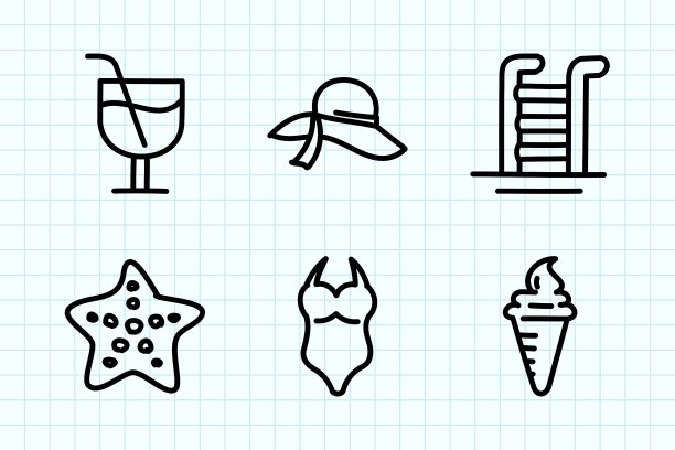 夏天3涂鸦画图片下载