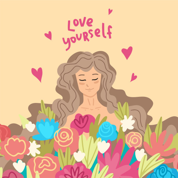 妇女节快乐。3月8日。向量的卡通插图图片下载