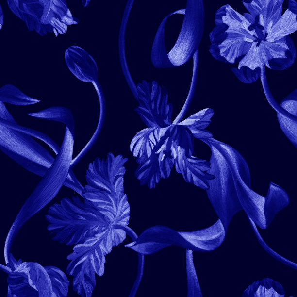 花卉无缝模式图片下载