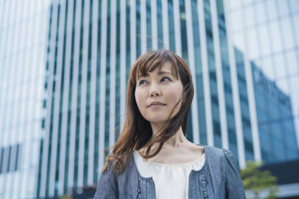 亚洲女商人的肖像图片下载