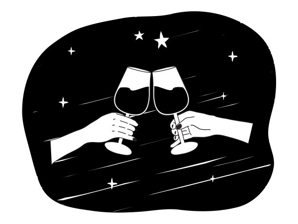 在派对上敬酒图片下载