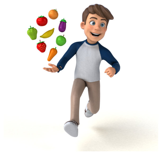 3D卡通人物有趣的少年图片下载