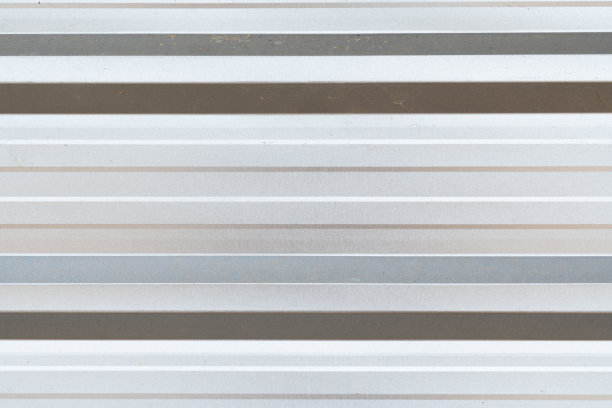 波纹金属纹理表面图片下载