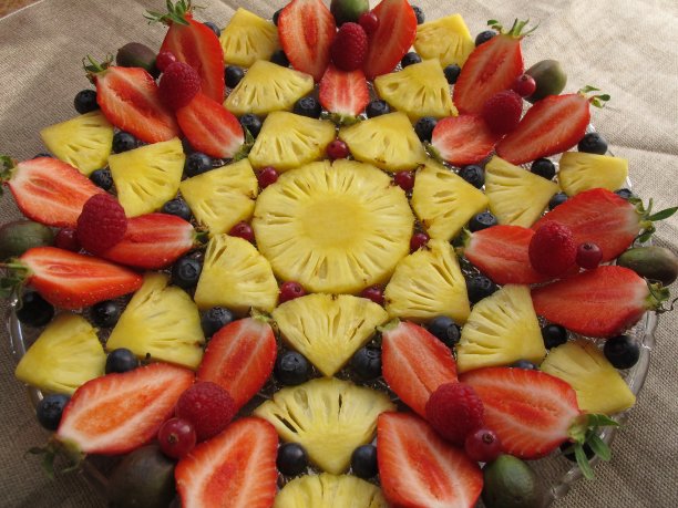 水果盘子里。图片下载