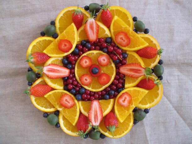 水果盘子里。图片下载