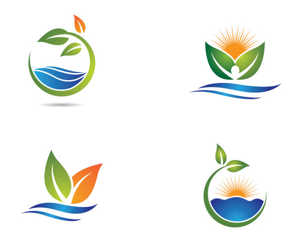 生态矢量图标图片下载