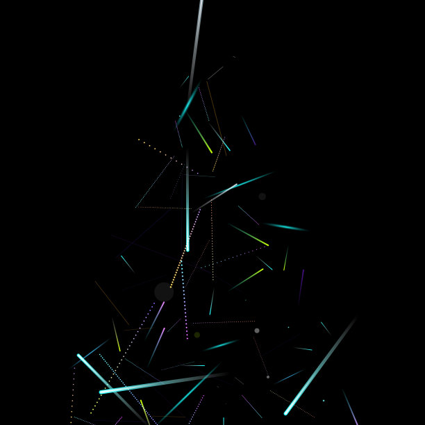 快速的效果。运动霓虹灯。眩光的动态。图片下载