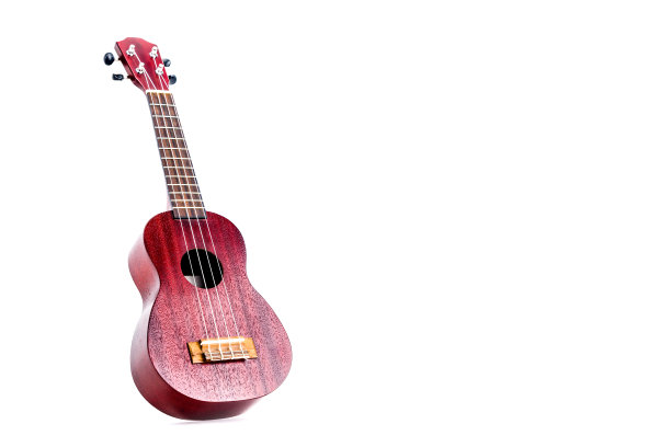 四弦琴孤立在白色背景上。音乐或艺术概念图片下载