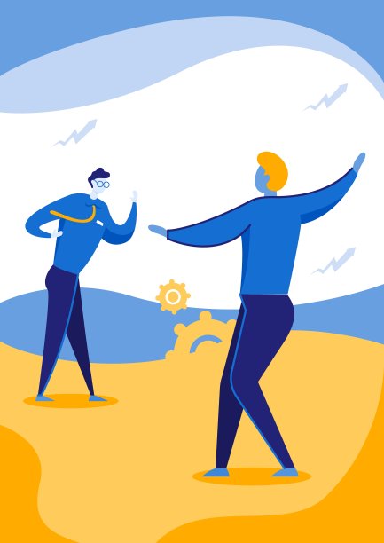 男孩工人高兴在商业上取得成功。图片下载