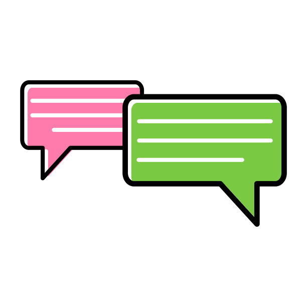 聊天，交流，说话，说话图标矢量插图孤立在白色背景图片下载