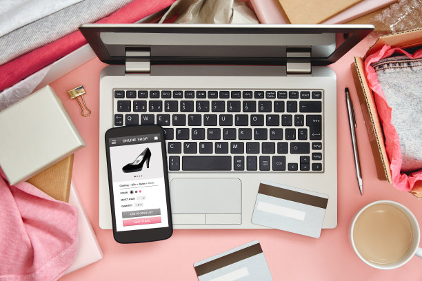 网上购物网站上的粉红色图片下载